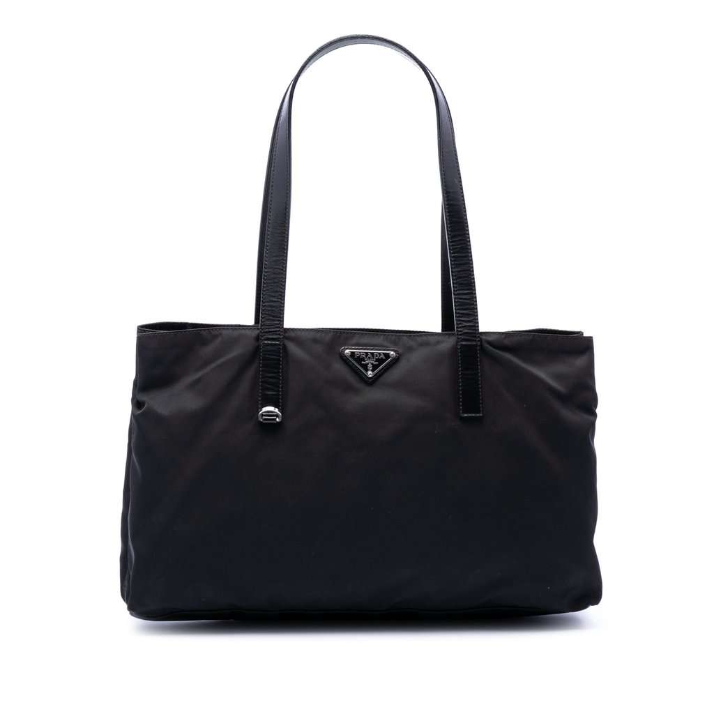 Prada Tessuto Tote Black Very good - Front View