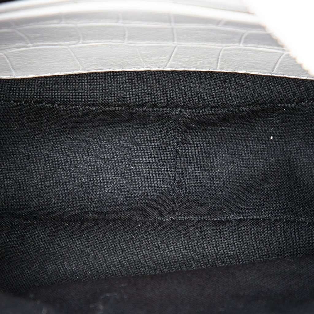 Balenciaga Mini Embossed Leather Motocross Le Cagole White Leather Very good condition - Model View