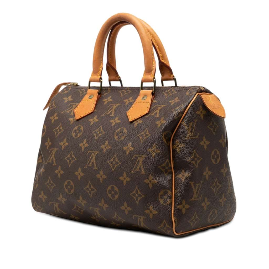Louis Vuitton Monogram Speedy 25 Brown Very good - Back View