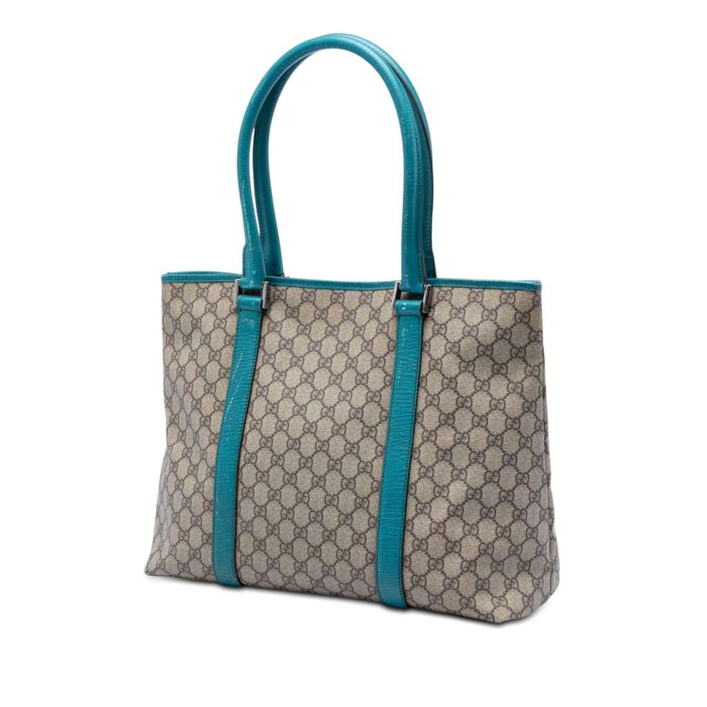Gucci GG Supreme Joy Tote Beige Very good condition - Back View