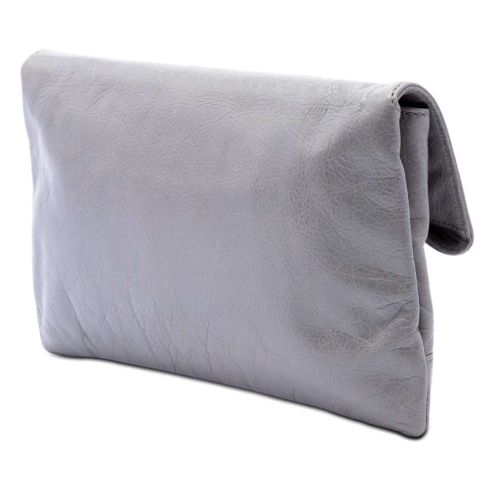 Balenciaga Lambskin Motocross Giant 12 Envelope Clutch MultiColor Leather Very good condition - Back View