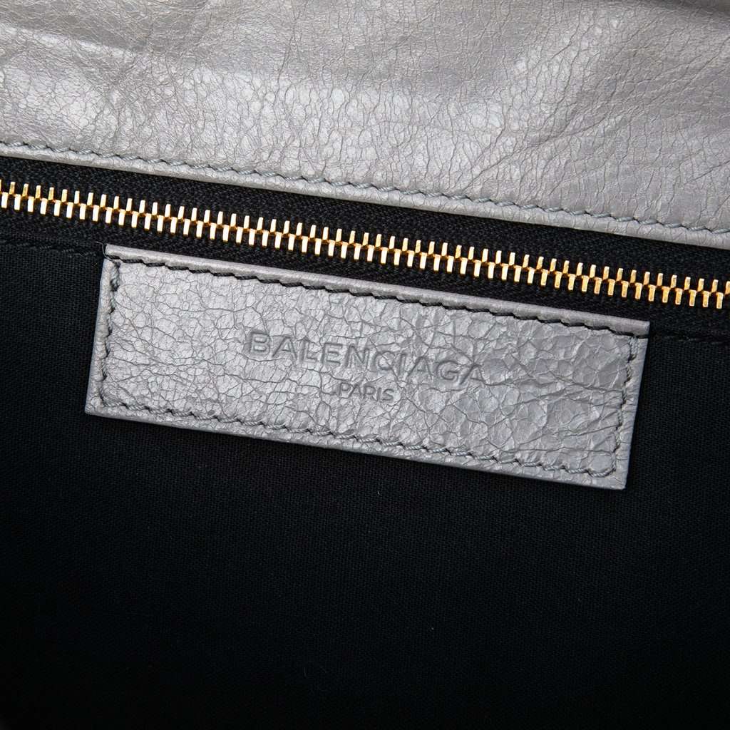 Balenciaga Lambskin Motocross Giant 12 Envelope Clutch MultiColor Leather Very good condition - Box View
