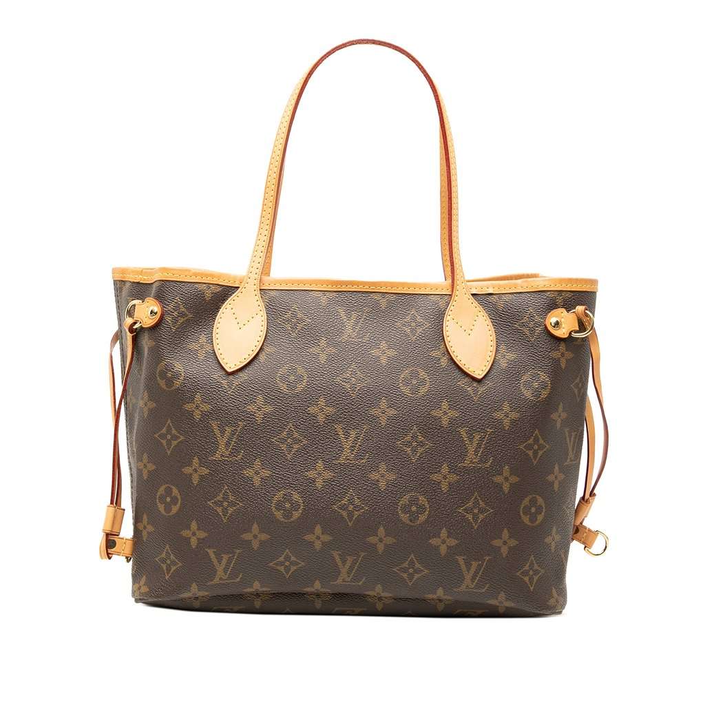 Louis Vuitton Monogram Neverfull PM Brown Very good condition - Front View