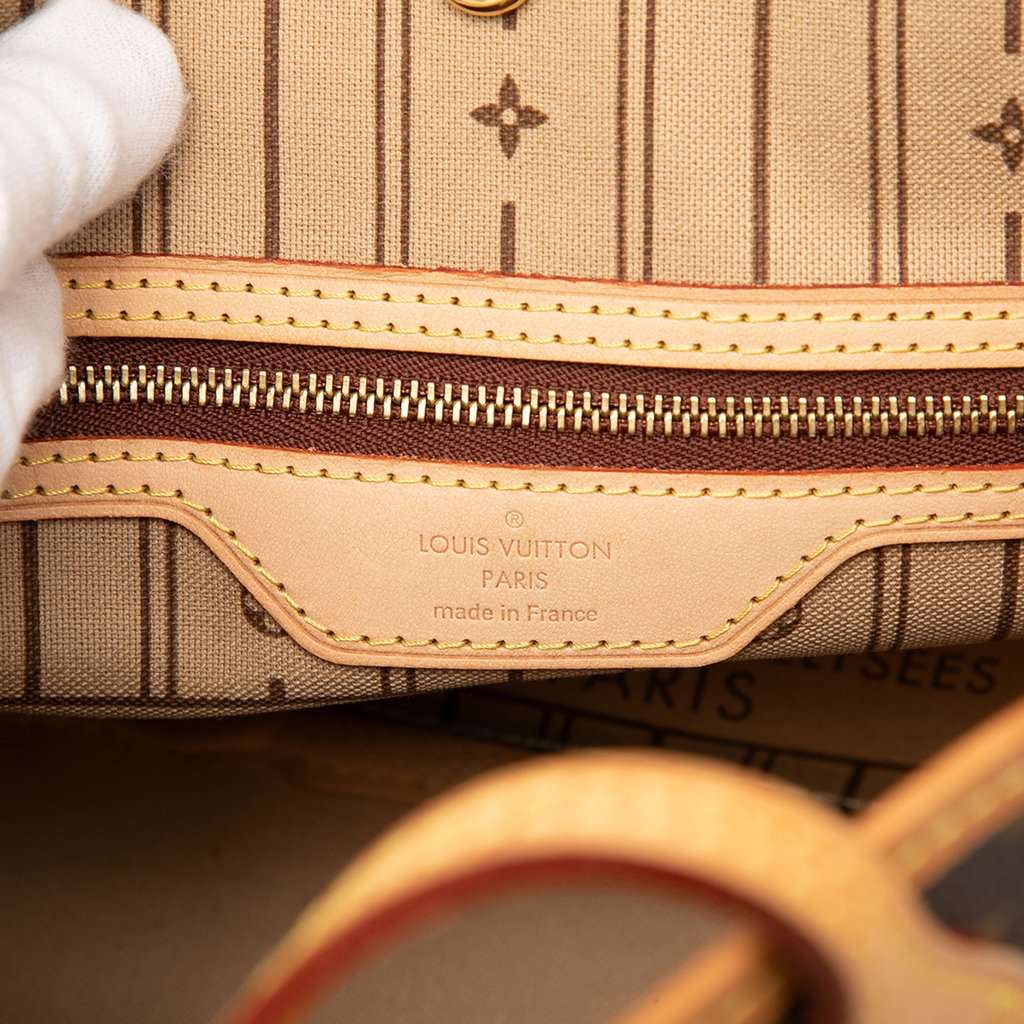 Louis Vuitton Monogram Neverfull PM Brown Very good condition - Box View