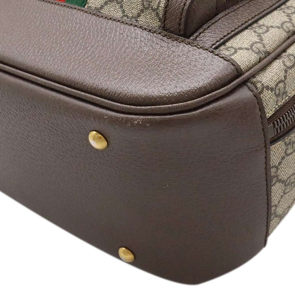 Gucci Medium GG Supreme Web Ophidia Backpack Beige Very good condition - Inside View