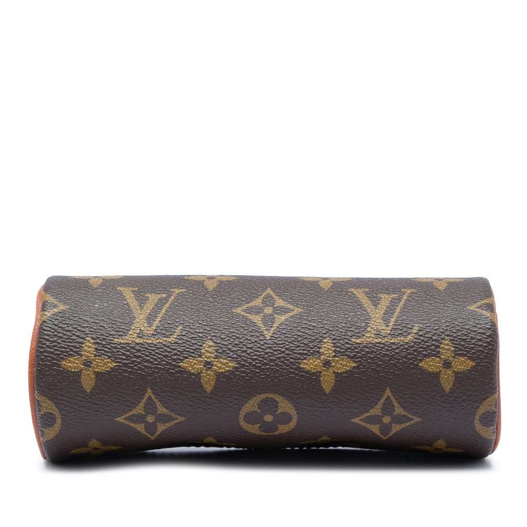 Louis Vuitton Monogram Papillon Pochette Brown Very good - Inside View