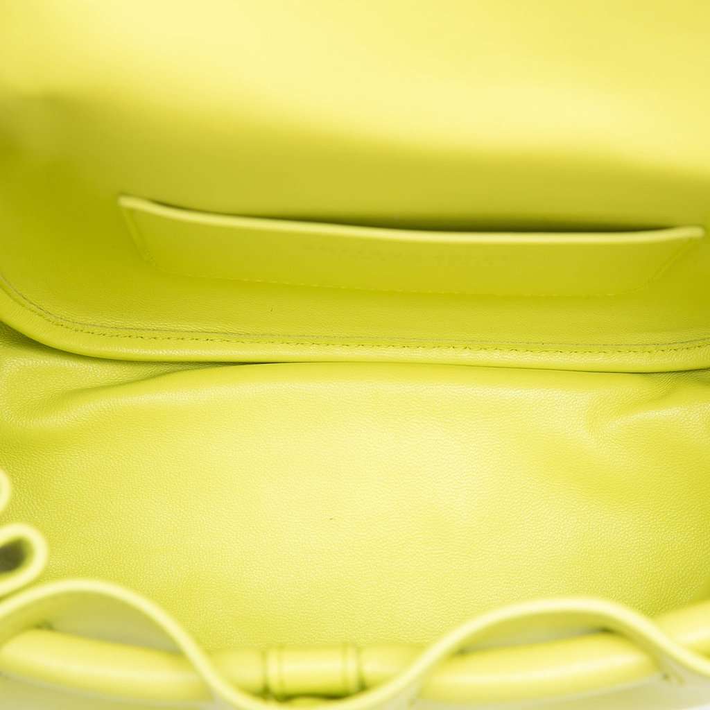 Bottega Veneta Leather Beak Crossbody Yellow Leather Very good condition - Model View