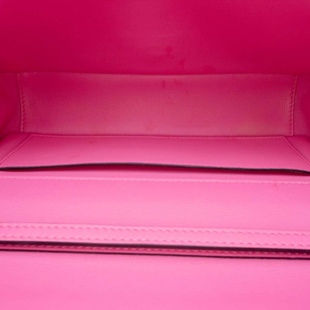 Valentino Medium Calfskin VLogo Loco Satchel Pink Leather Very good condition - Model View