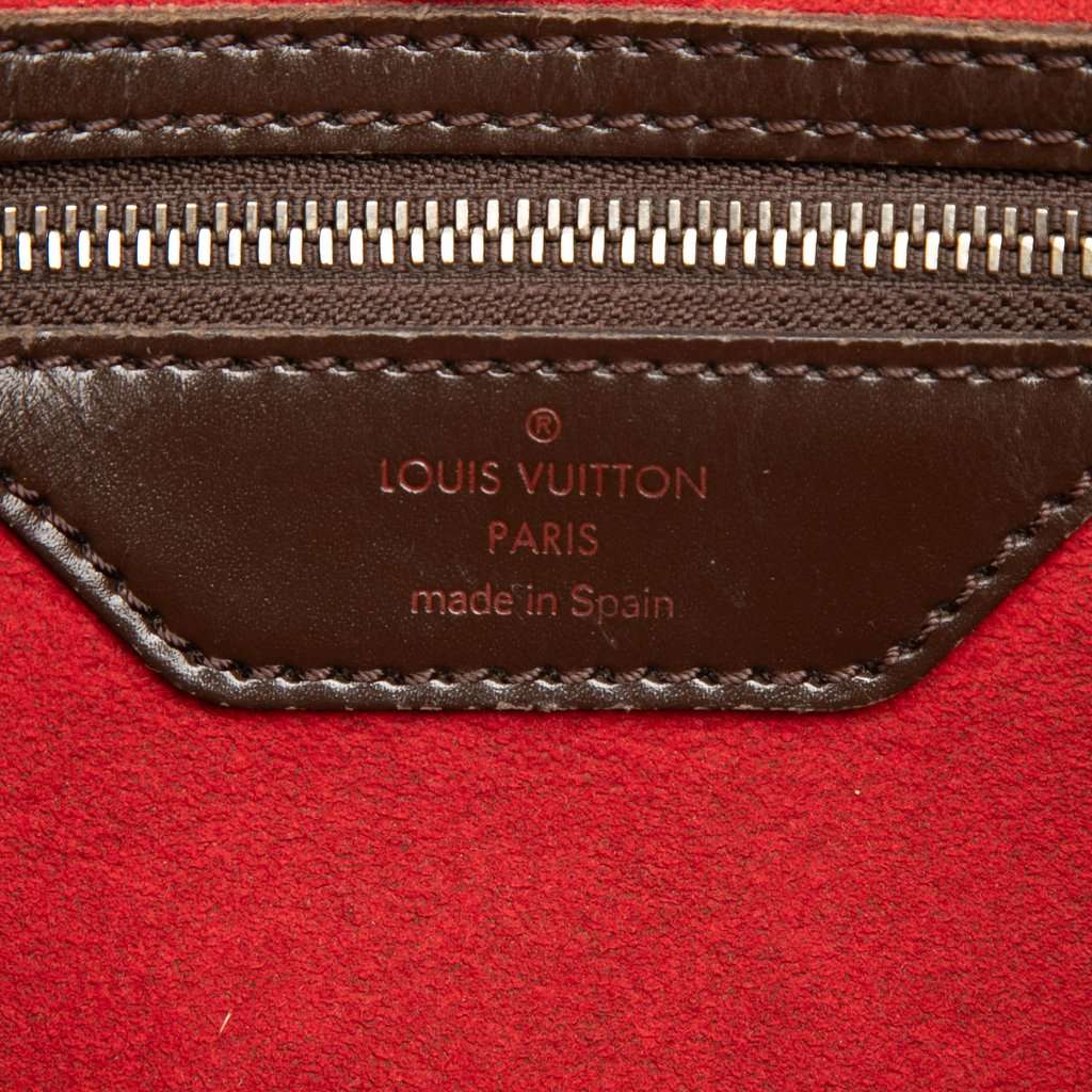 Louis Vuitton Damier Ebene Hampstead MM Brown Very good condition - Box View