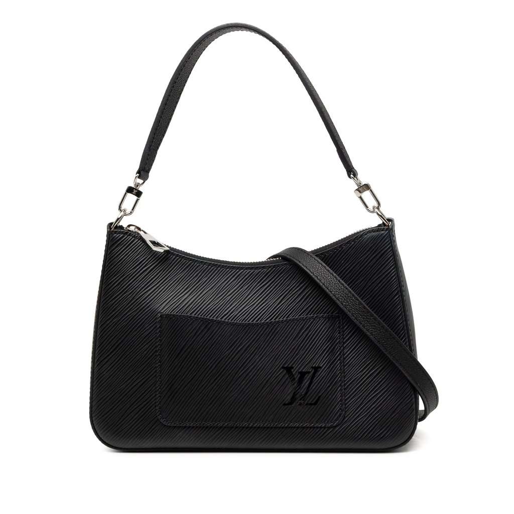 Louis Vuitton Epi Marelle Black Leather Very good condition - Front View
