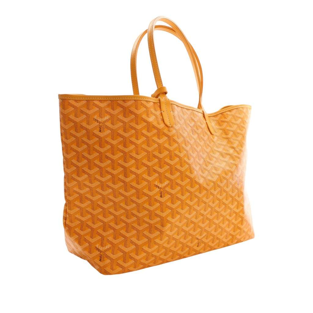 Goyard Goyardine Saint Louis PM Yellow Very good - Back View