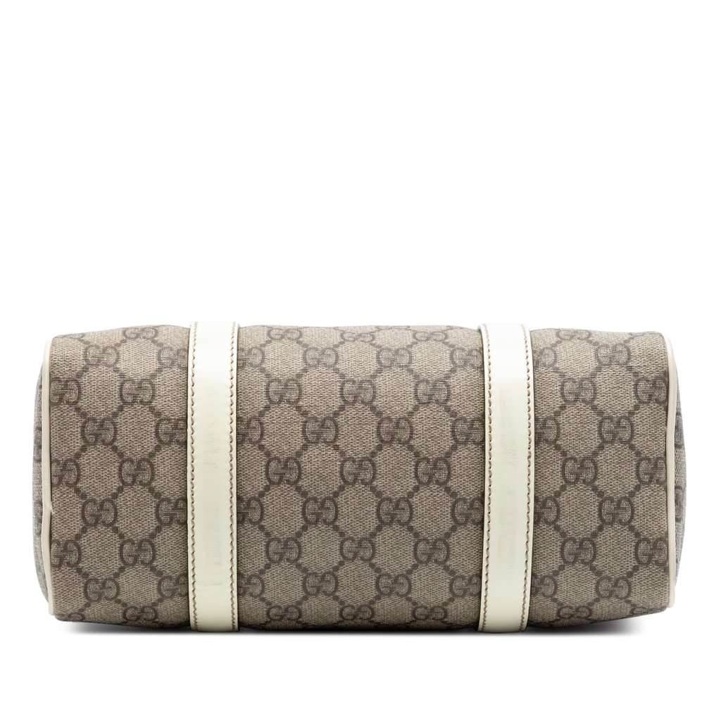 Gucci Small GG Supreme Joy Boston Bag Beige Very good condition - Inside View