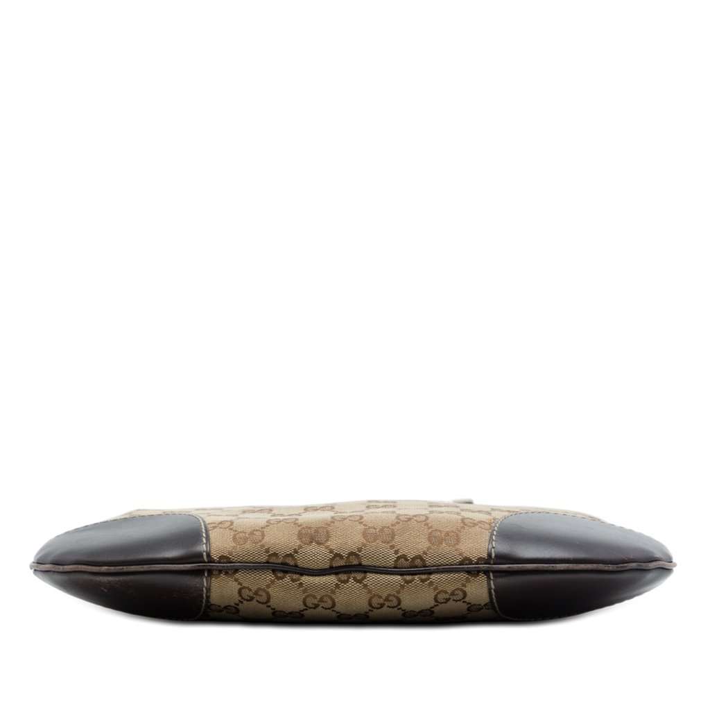 Gucci GG Canvas Web Mayfair Crossbody Beige Very good - Inside View