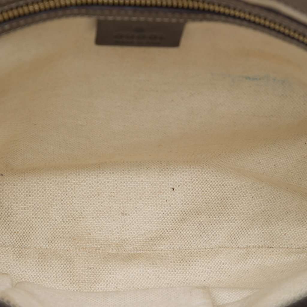 Gucci GG Canvas Web Mayfair Crossbody Beige Very good - Model View