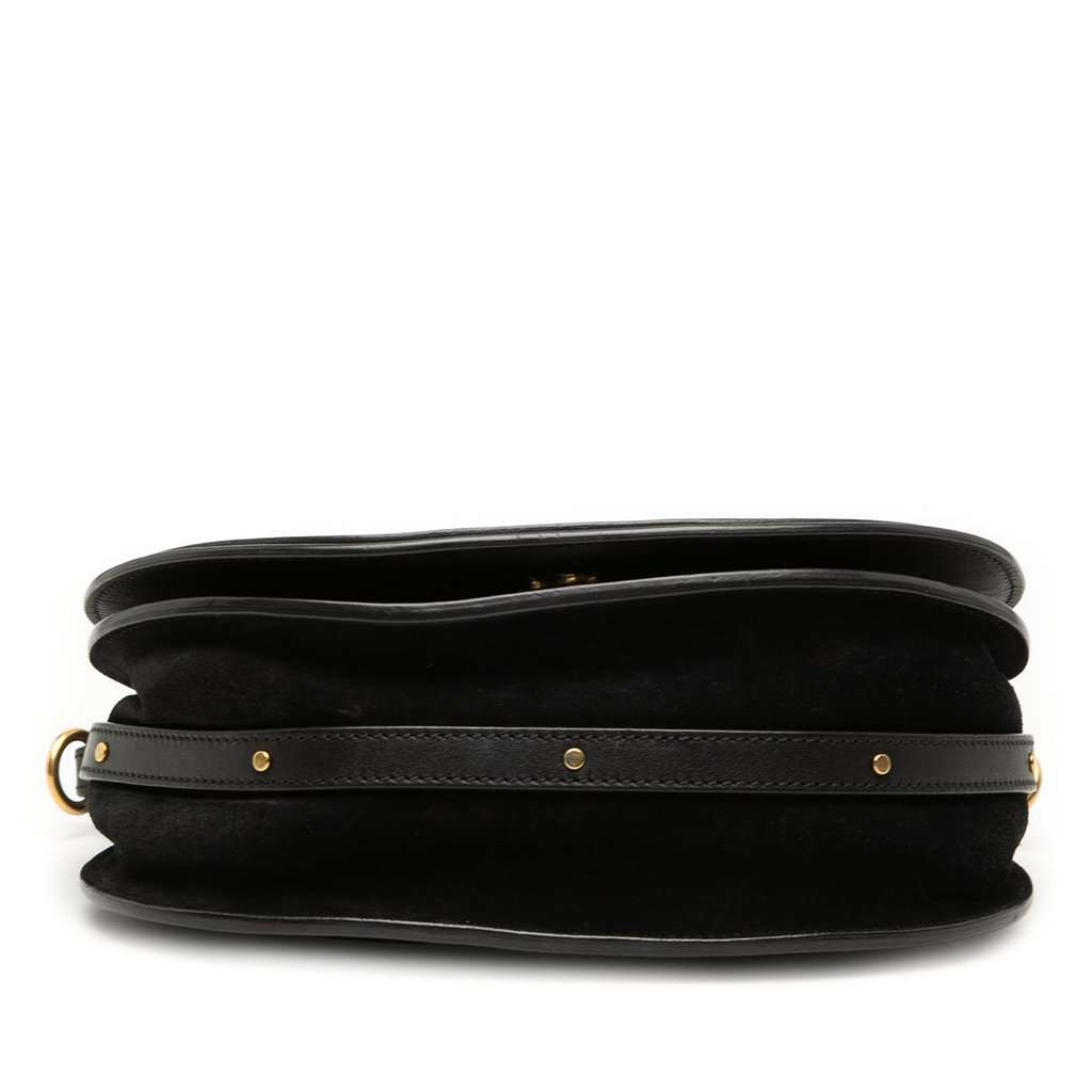 Chloé Medium Leather Nile Bracelet Satchel Black Leather Very good - Inside View