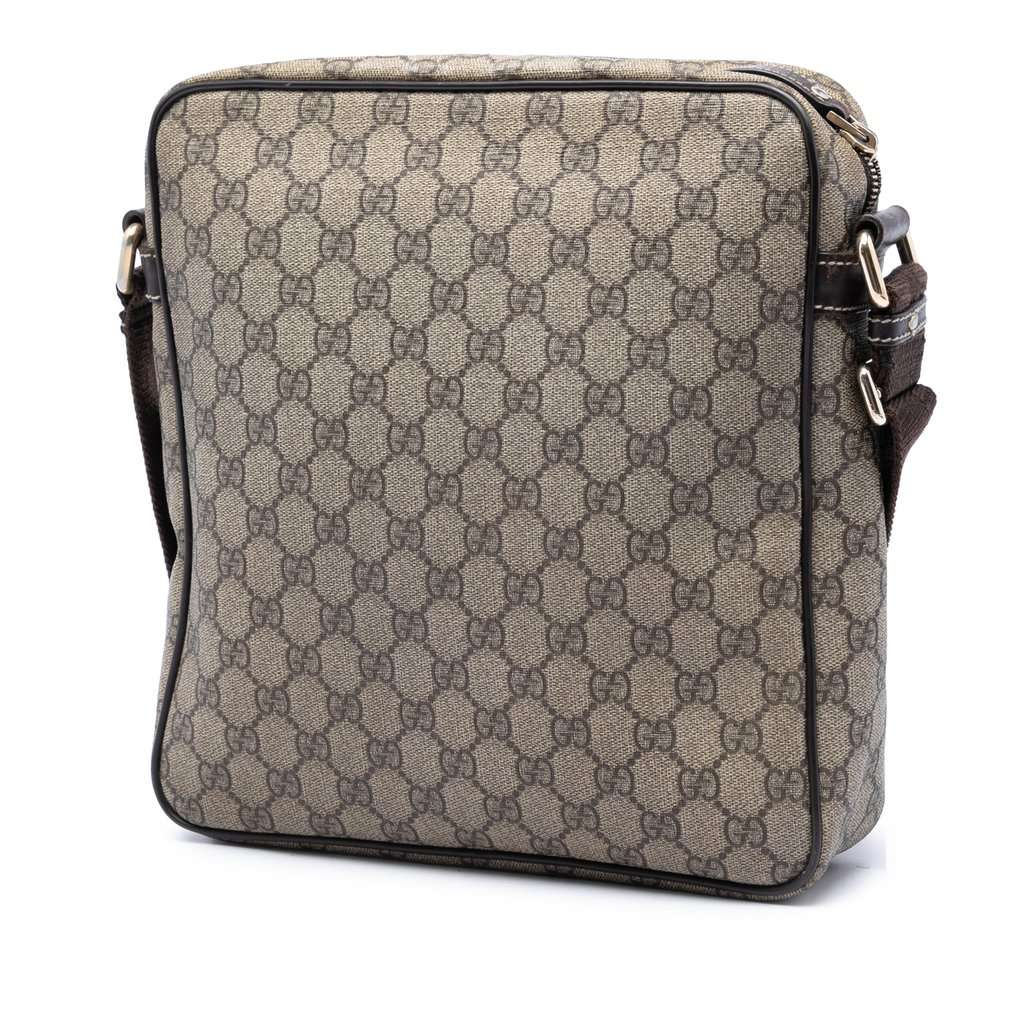 Gucci GG Supreme Crossbody Beige Very good condition - Back View