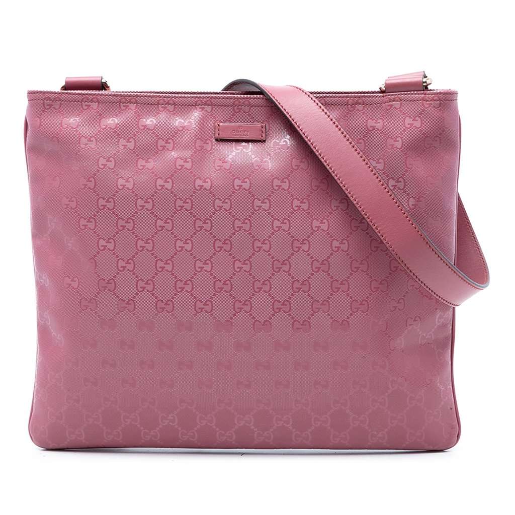 Gucci GG Imprime Crossbody Pink Very good condition - Front View