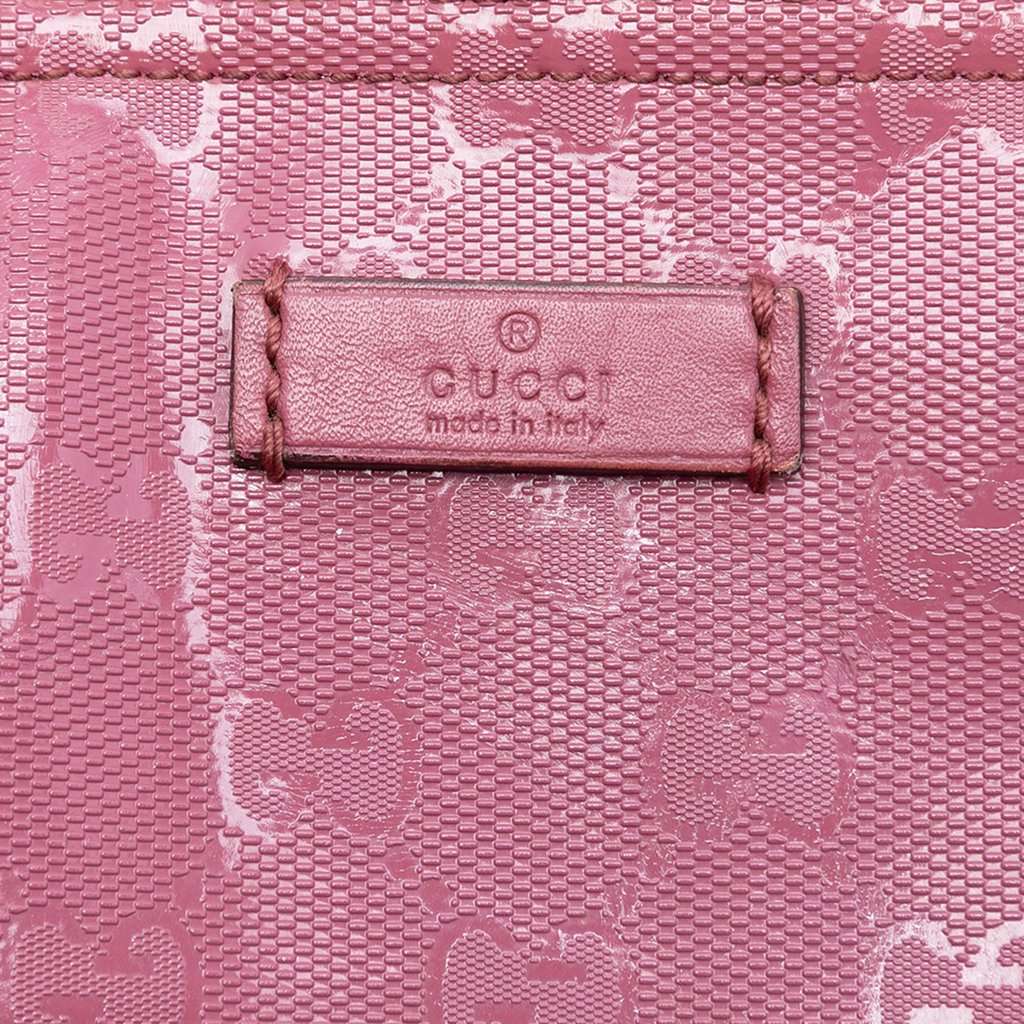 Gucci GG Imprime Crossbody Pink Very good condition - Box View