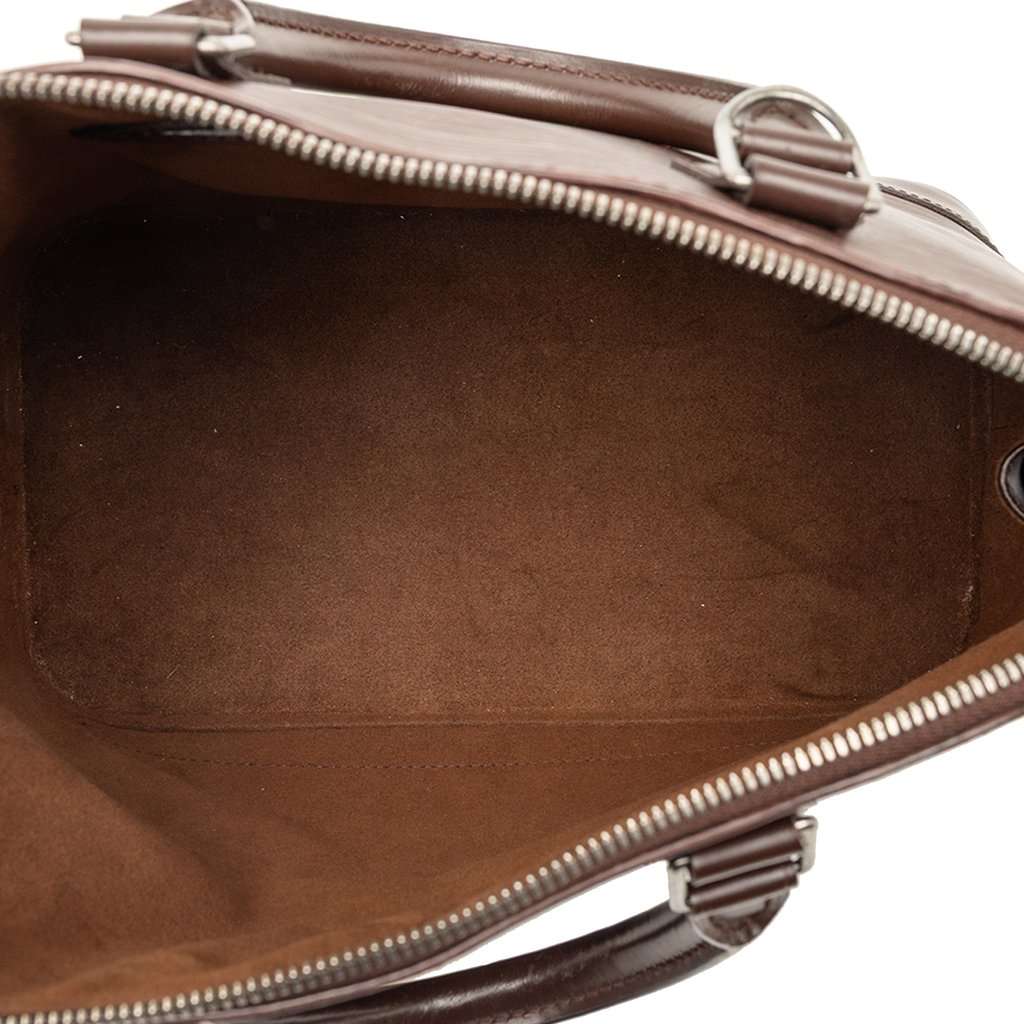 Louis Vuitton Epi Alma PM Brown Leather Very good condition - Model View