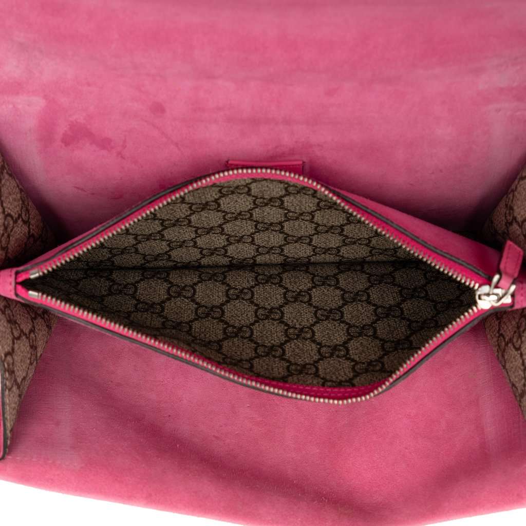 Gucci Medium GG Supreme Dionysus Shoulder Bag Beige Very good condition - Model View