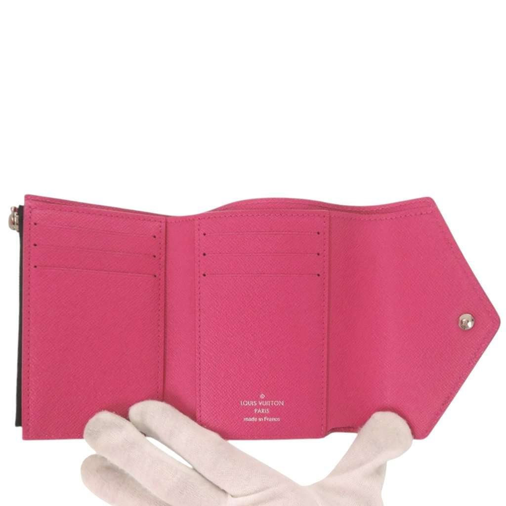Louis Vuitton Epi Blooming Victorine Wallet Black Leather Very good condition - Inside View