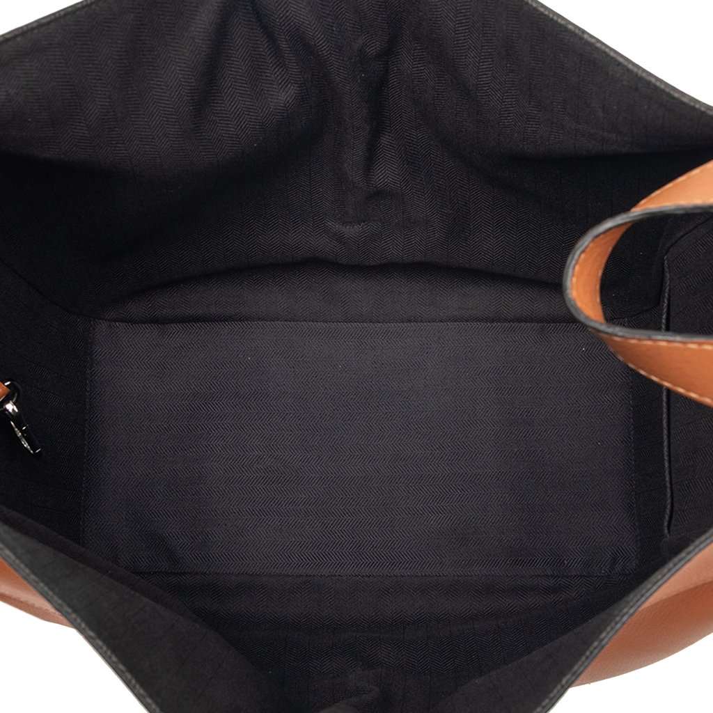 LOEWE Small Leather Hammock Satchel Brown Leather Very good - Model View