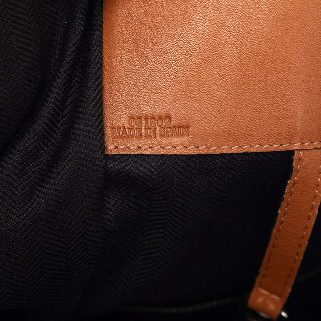 LOEWE Small Leather Hammock Satchel Brown Leather Very good - Box View
