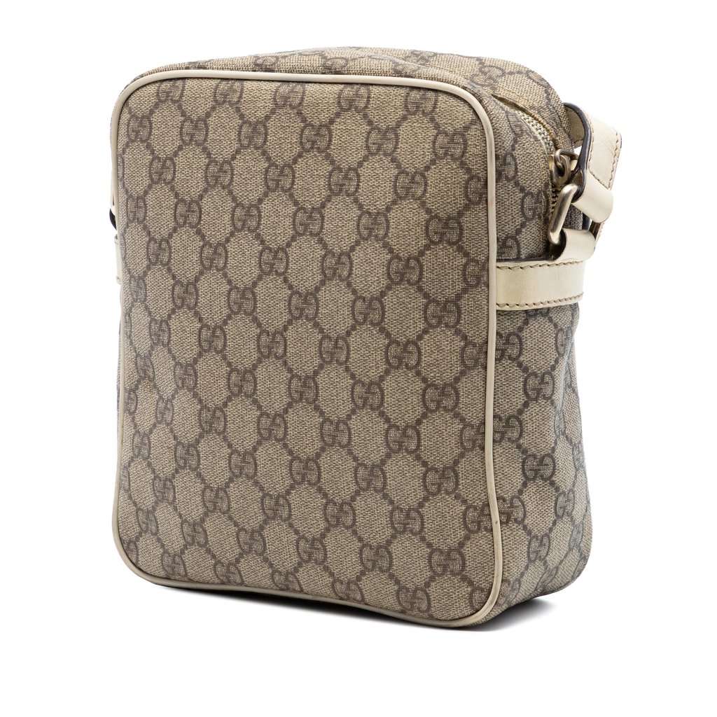 Gucci GG Supreme Crossbody Beige Very good condition - Back View
