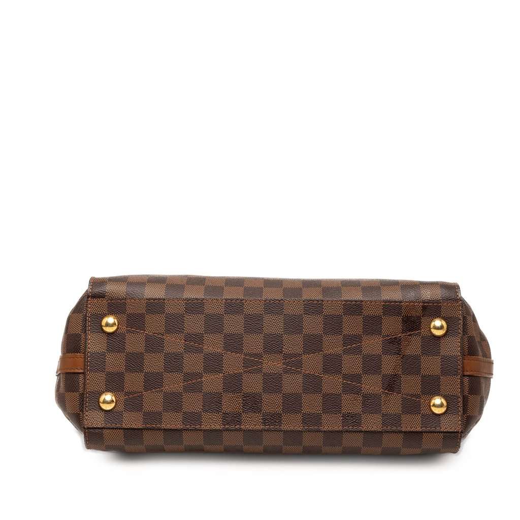 Louis Vuitton Damier Ebene Greenwich PM Brown Good condition - Inside View