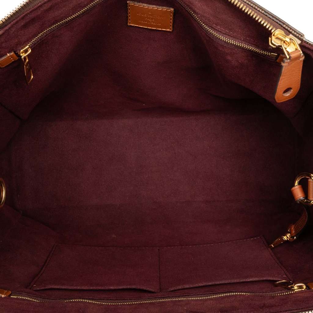 Louis Vuitton Damier Ebene Greenwich PM Brown Good condition - Model View