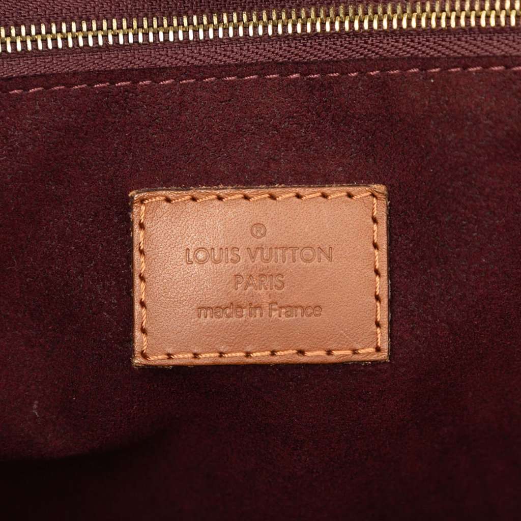 Louis Vuitton Damier Ebene Greenwich PM Brown Good condition - Box View