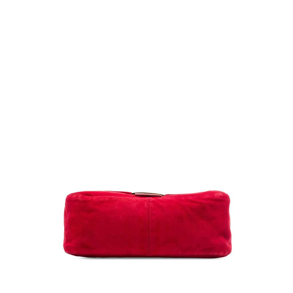 Fendi Suede Mamma Forever Red Leather Very good - Inside View