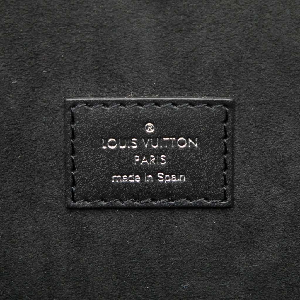 Louis Vuitton Epi Denim Neverfull MM Blue Leather Very good condition - Box View