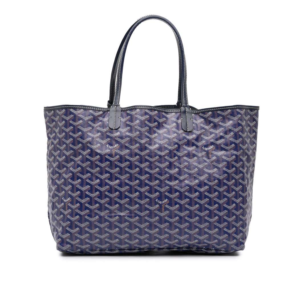 Goyard Goyardine Saint Louis PM Blue Very good condition - Front View