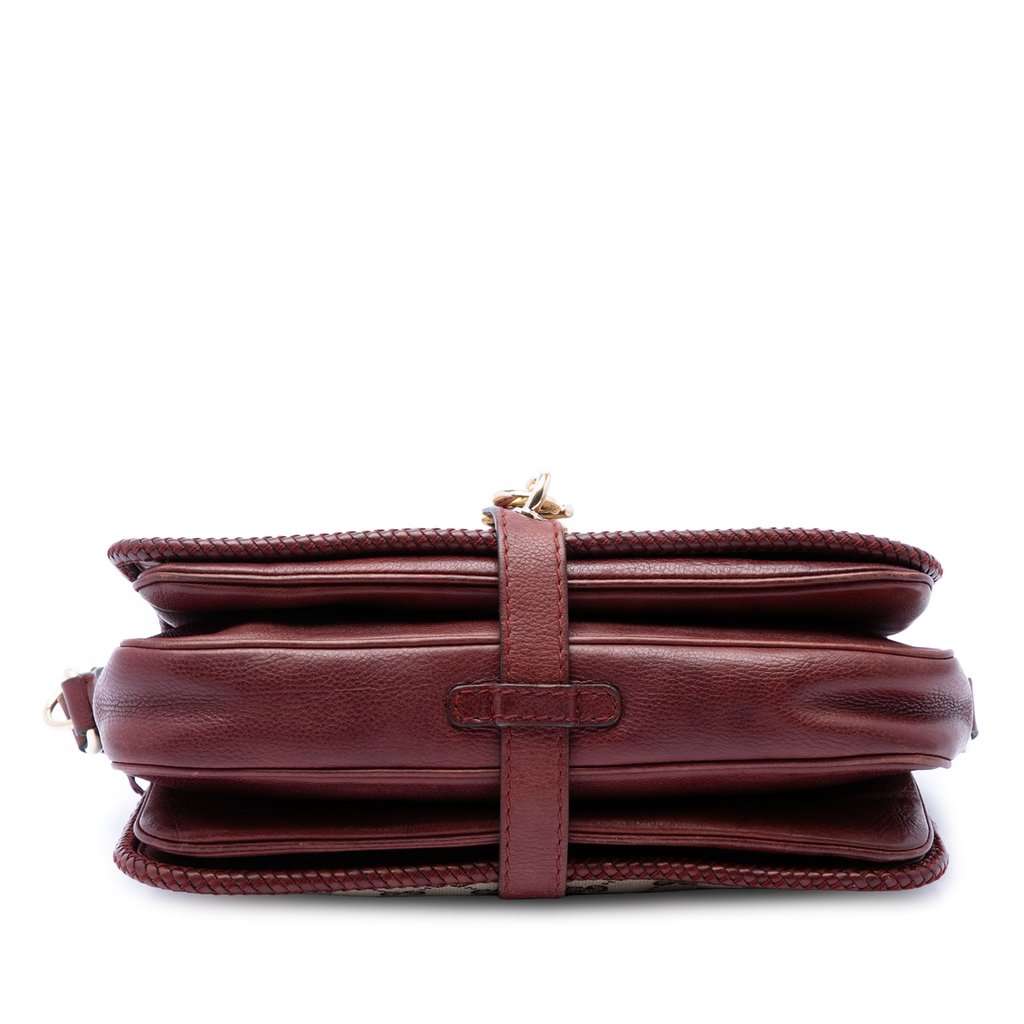 Gucci GG Canvas Marrakech Crossbody Beige Very good condition - Inside View