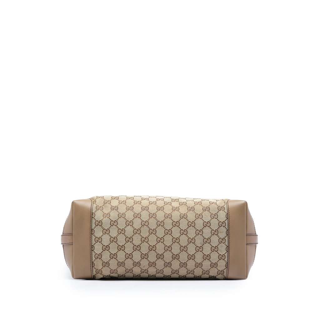 Gucci Medium GG Canvas Craft Tote Beige Very good - Inside View