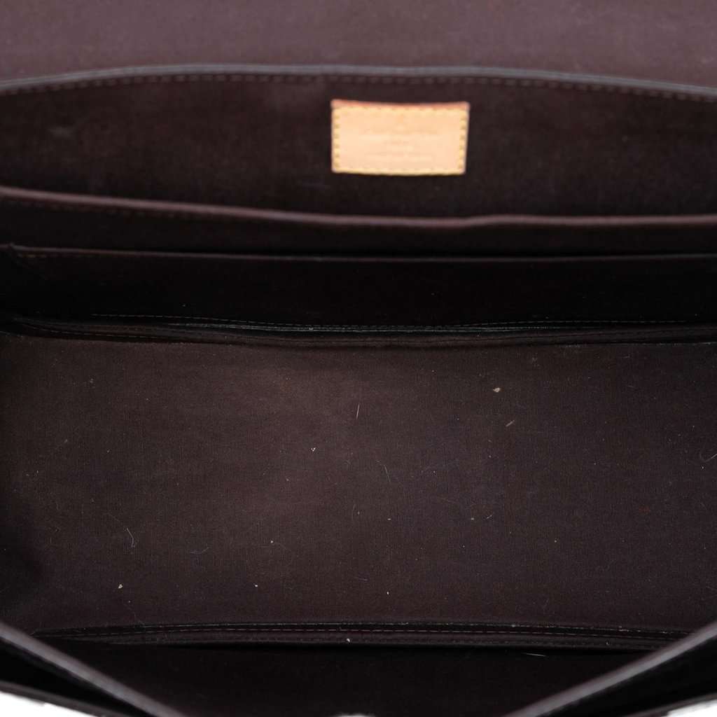 Louis Vuitton Monogram Vernis Romaine Purple Leather Very good condition - Model View