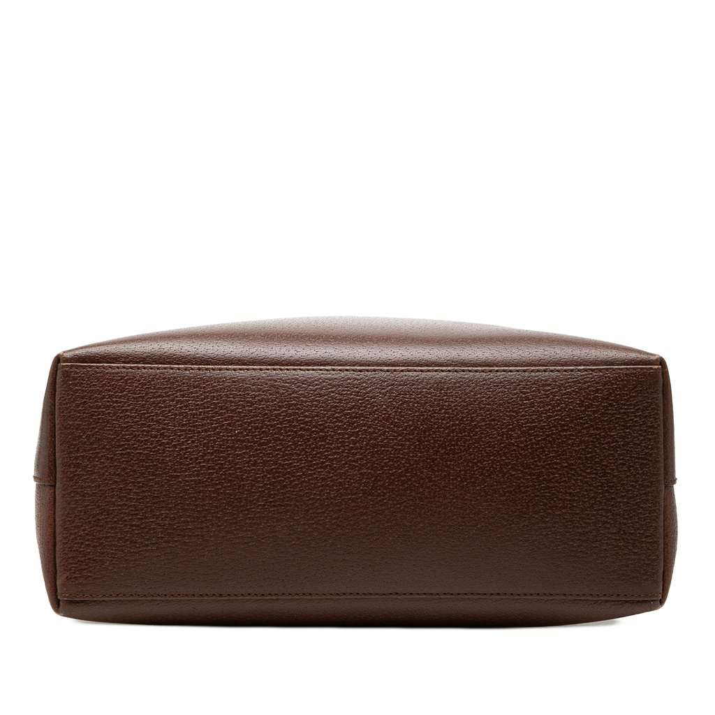 Gucci Leather Bamboo Top Handle Bag Brown Leather Very good condition - Inside View