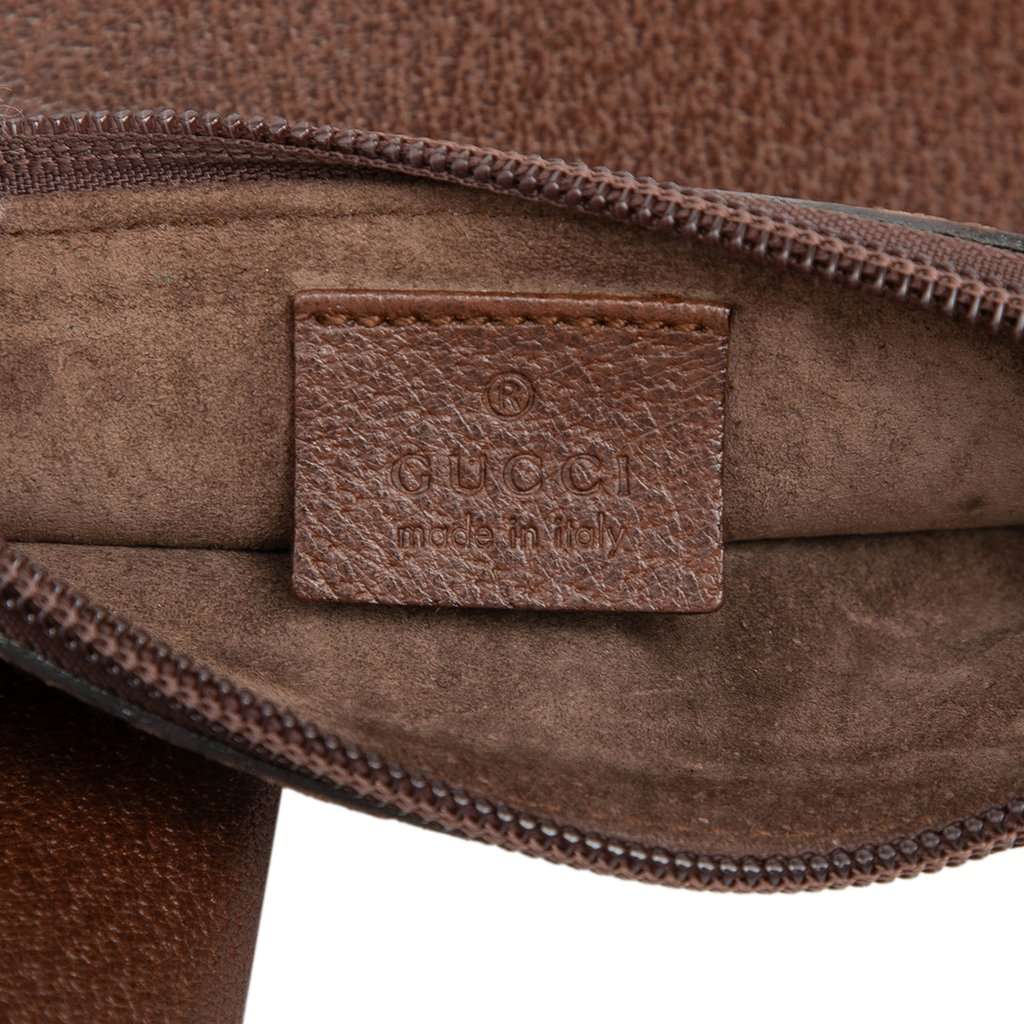 Gucci Leather Bamboo Top Handle Bag Brown Leather Very good condition - Box View