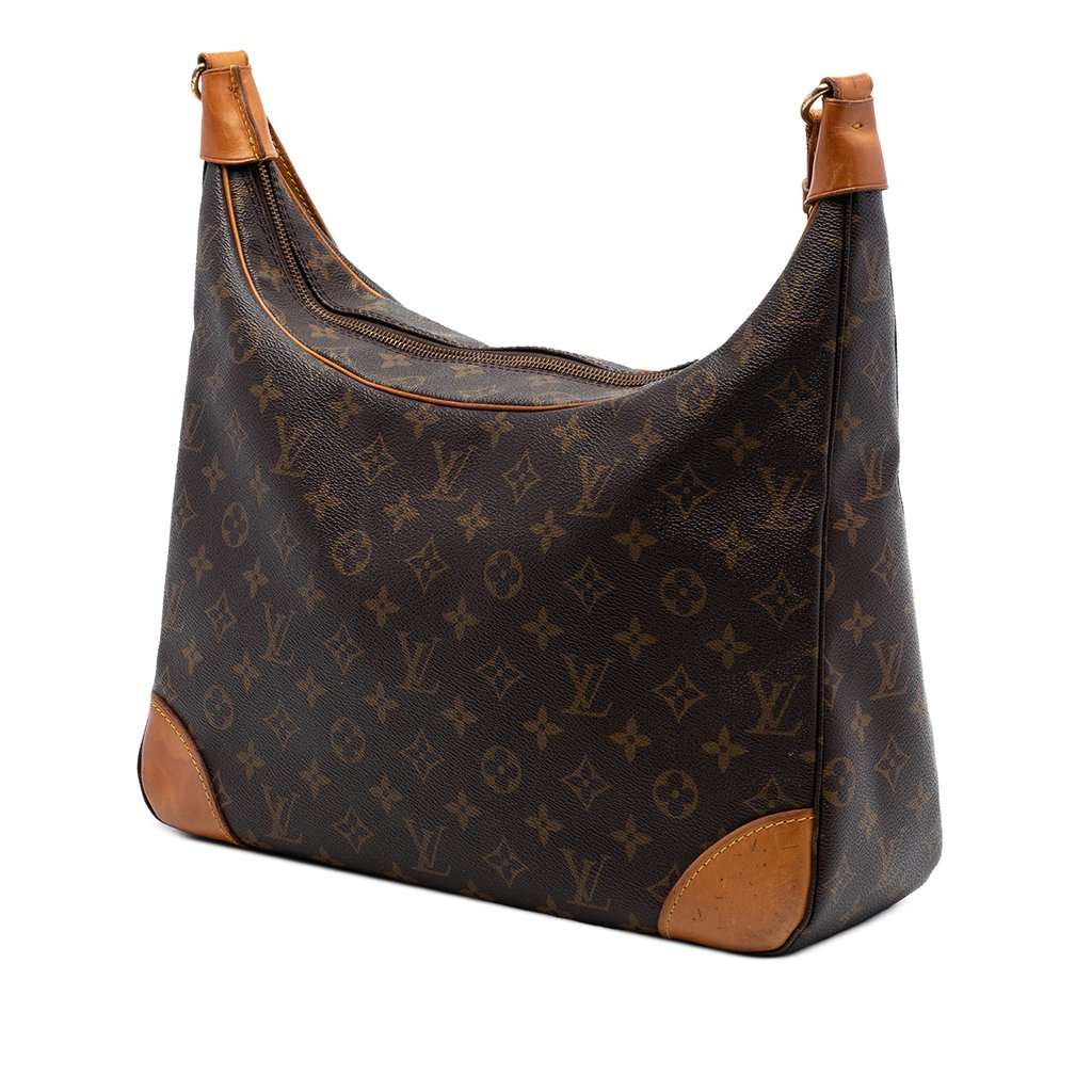 Louis Vuitton Monogram Boulogne GM Brown Good condition - Back View