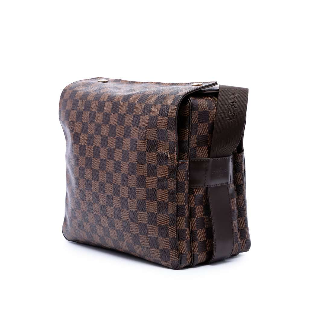 Louis Vuitton Damier Ebene Naviglio Brown Very good - Back View