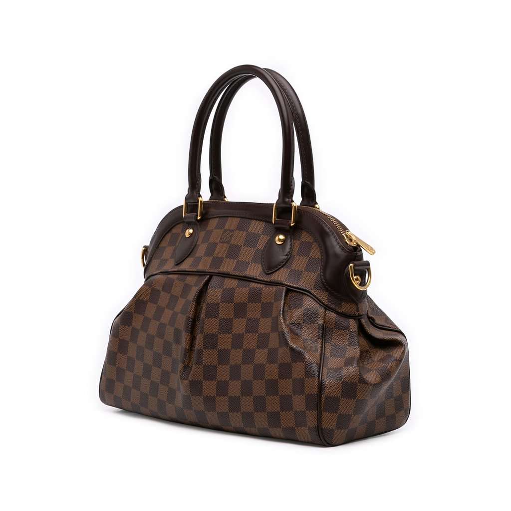 Louis Vuitton Damier Ebene Trevi PM Brown Very good - Back View
