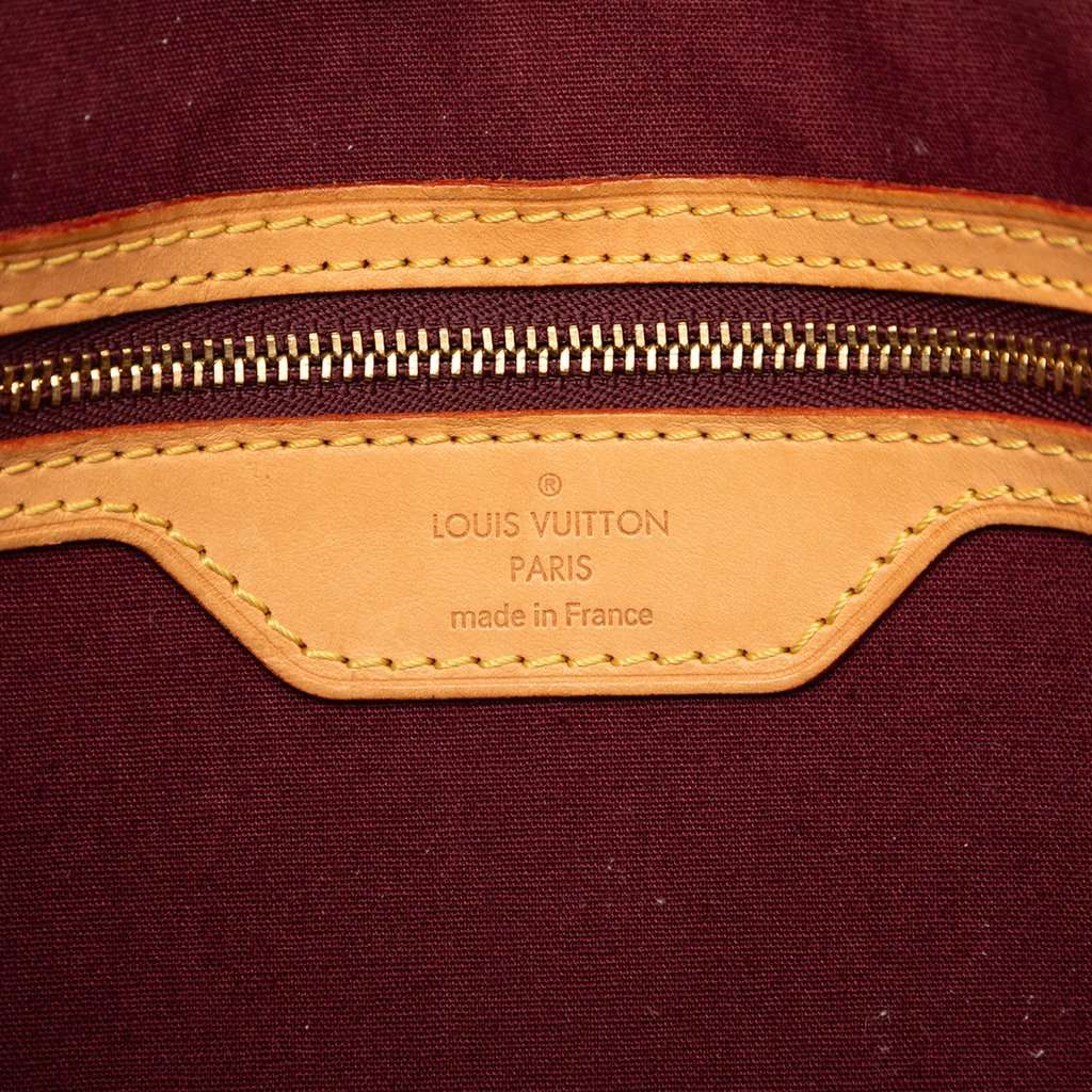 Louis Vuitton Monogram Vernis Brea MM Red Leather Very good - Box View