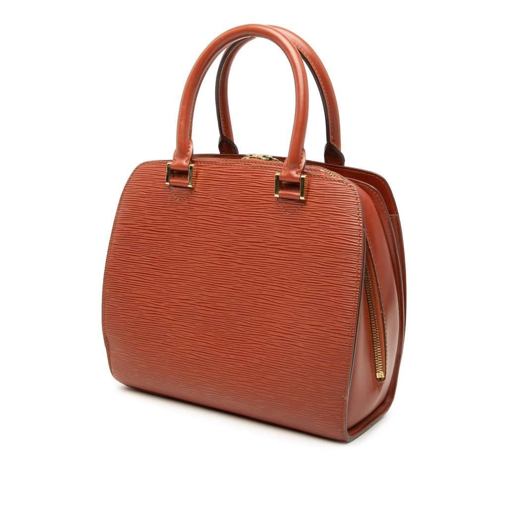 Louis Vuitton Epi Pont Neuf PM Brown Leather Very good condition - Back View