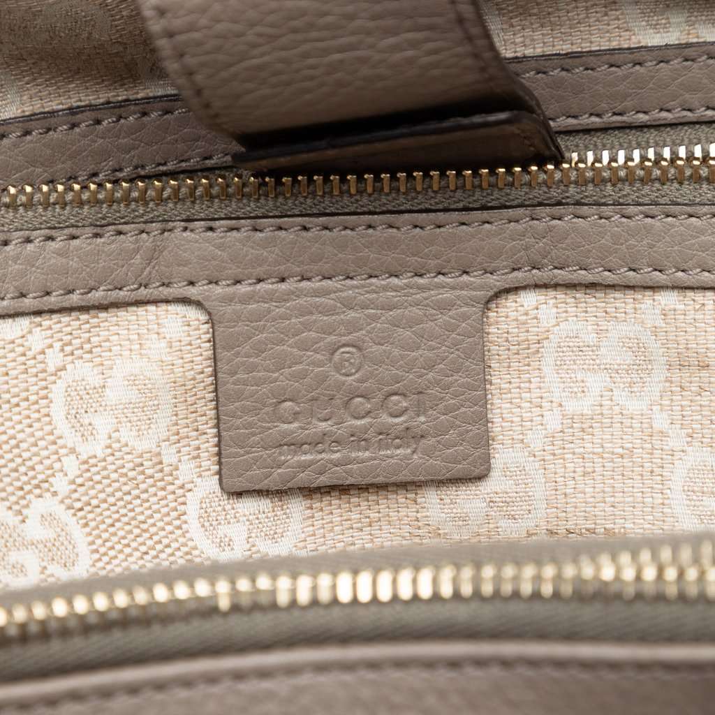 Gucci Calfskin Bamboo Diana Tote Brown Leather Very good - Box View