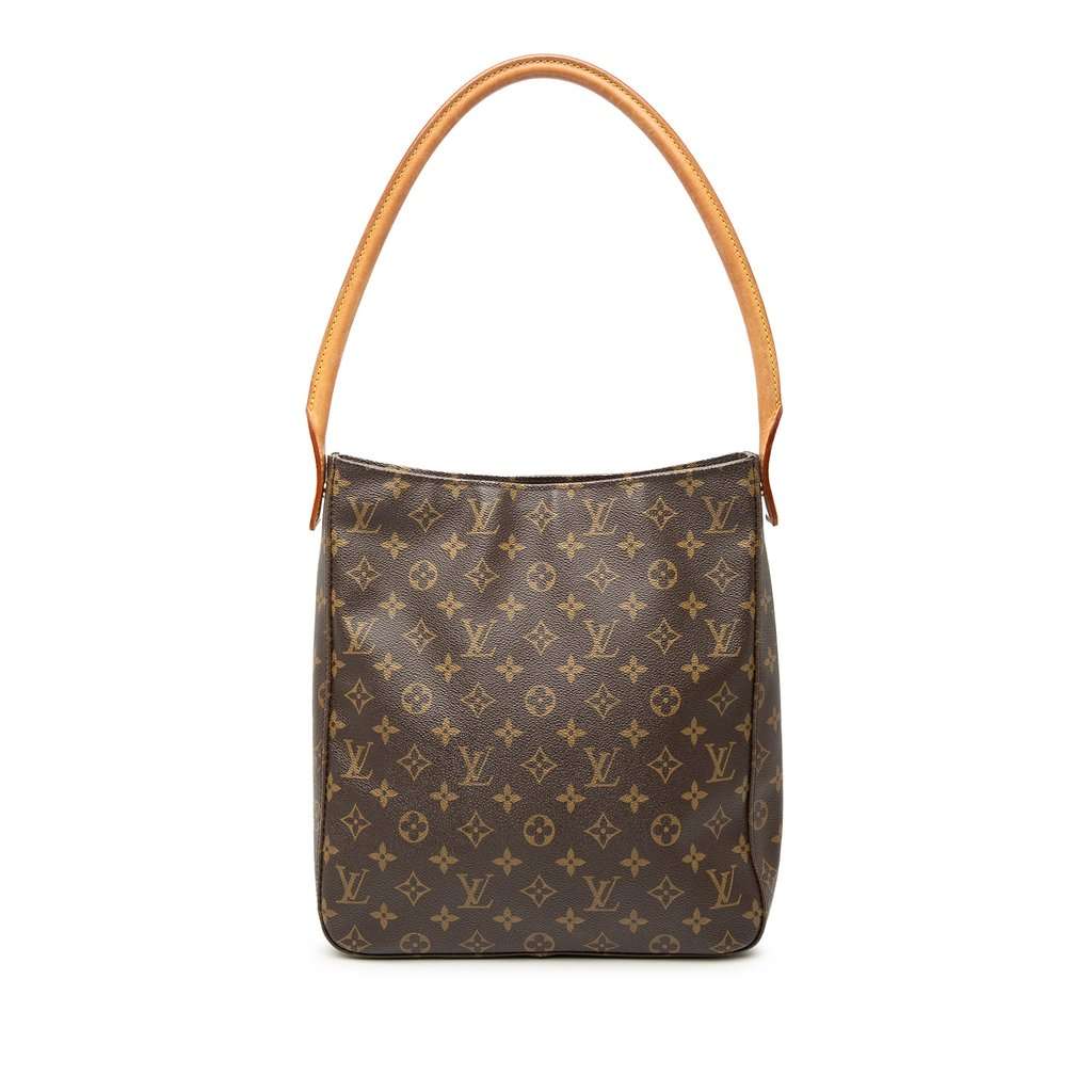 Louis Vuitton Monogram Looping GM Brown Very good condition - Front View
