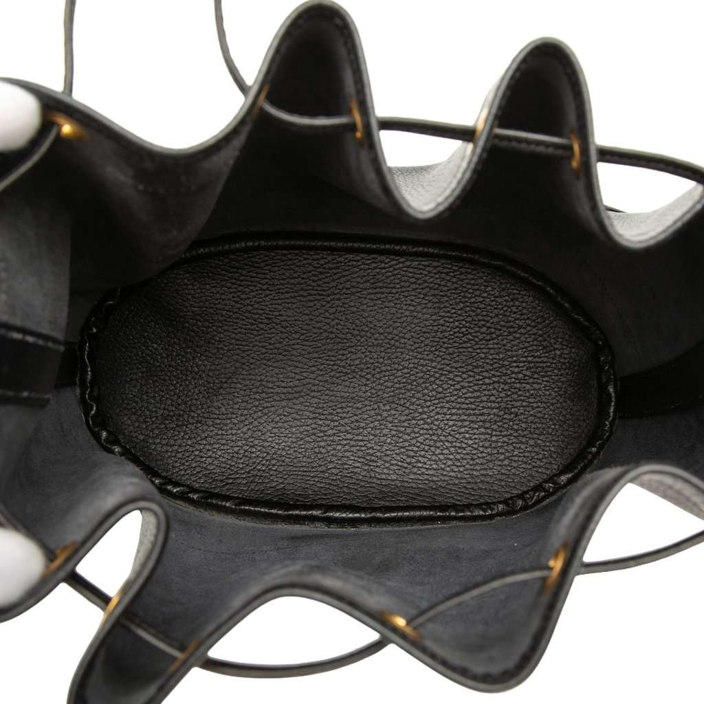 Hermès Clemence Market GM Black Leather Very good - Model View