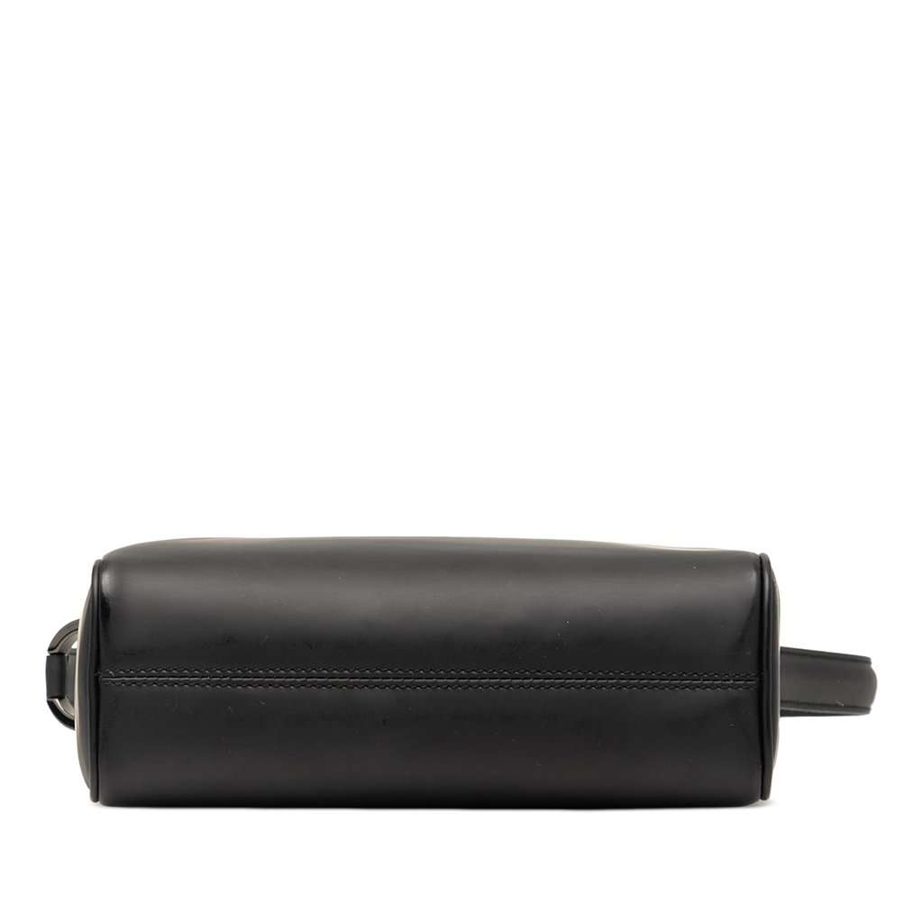 Salvatore Ferragamo Leather Gancini Shoulder Bag Black Leather Very good - Inside View