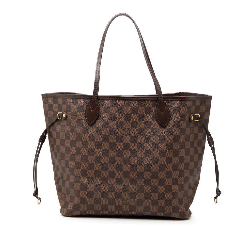 Louis Vuitton Damier Ebene Neverfull MM Brown Very good condition - Front View