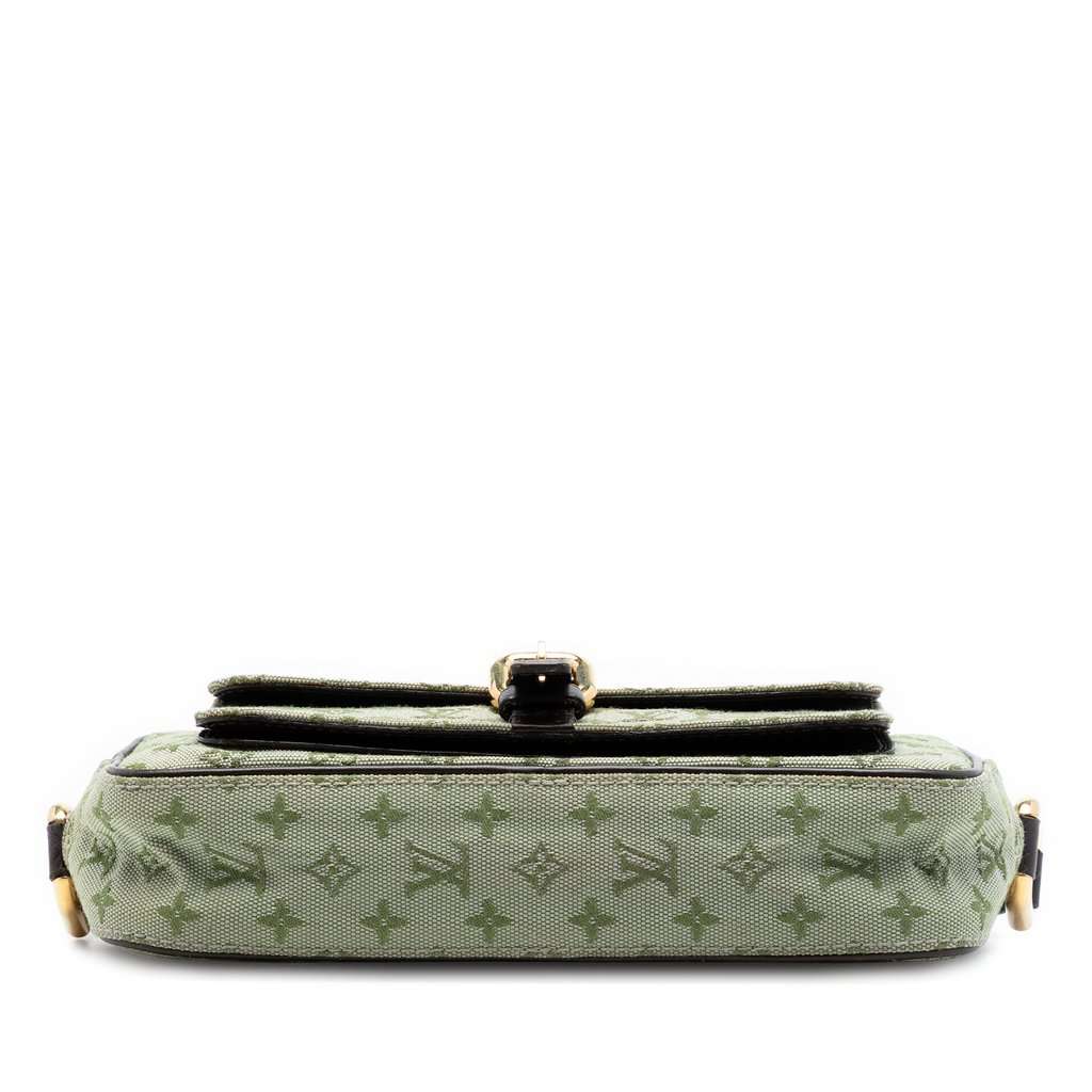 Louis Vuitton Monogram Mini Lin Juliette MM Green Very good condition - Inside View